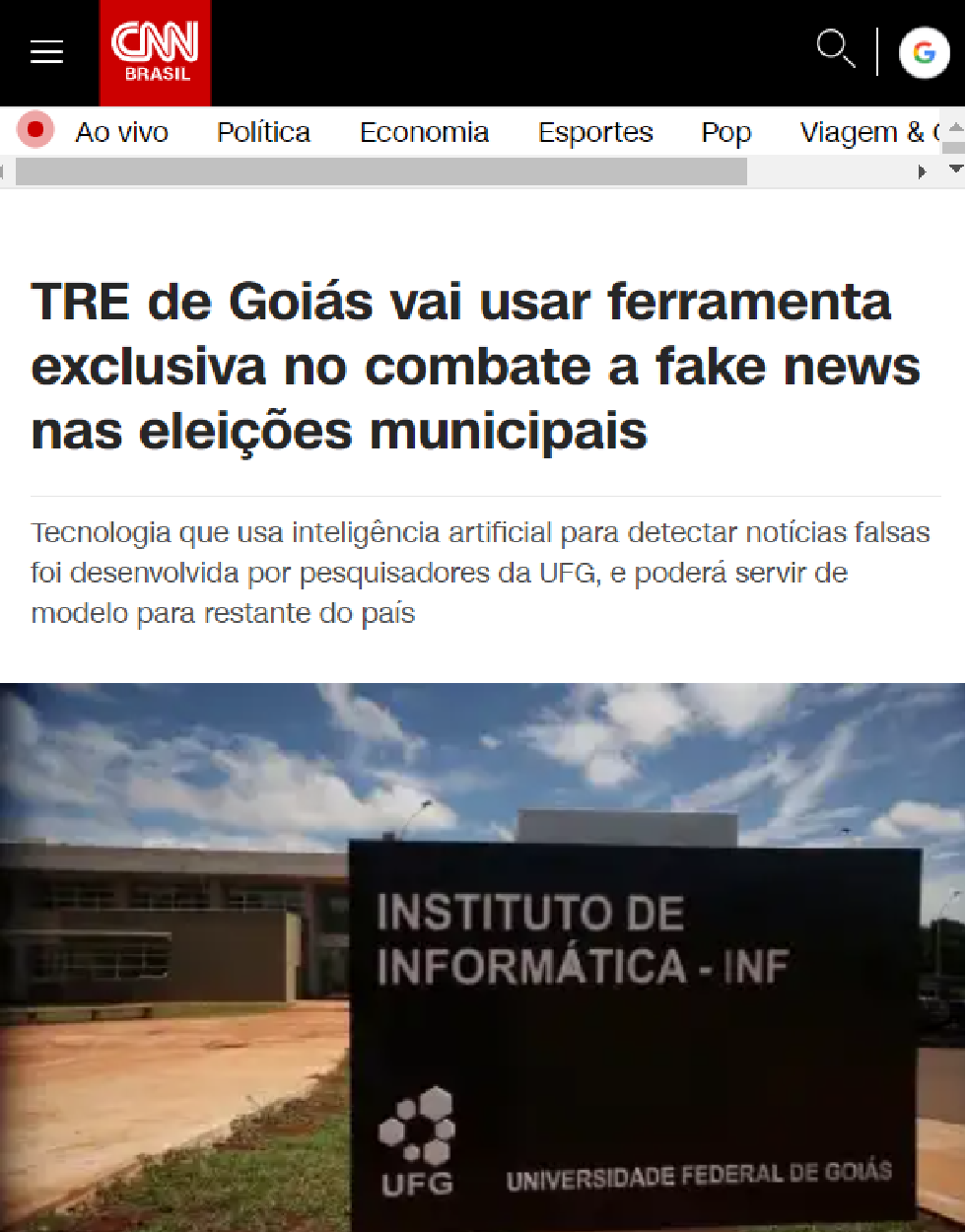 TRE de Goiás vai usar ferramenta exclusiva no combate a fake news nas eleições municipais